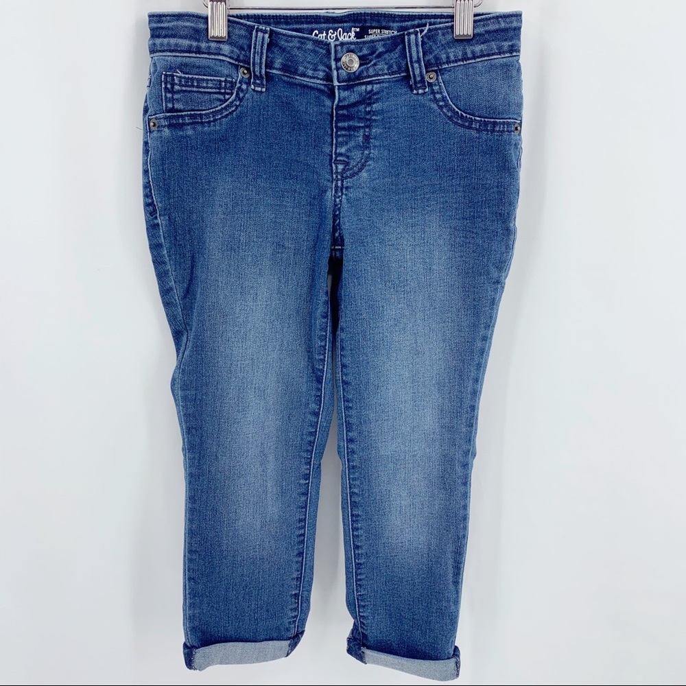 Cat & Jack super skinny crop stretch jean size 10